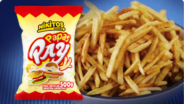 Nikitos - Novedades - LANZAMIENTO PAPAS FRITAS CORTE PAY