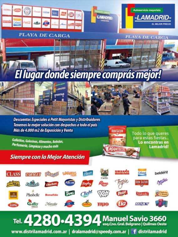 Nikitos - Novedades - SUPLEMENTO DEPORTIVO CLARIN (Mes de Diciembre)DISTRIBUIDORA LA MADRID